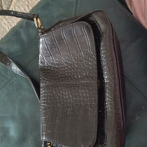 Liz Claiborne Bag black euc small rubbing on bottom see photos $145 retail